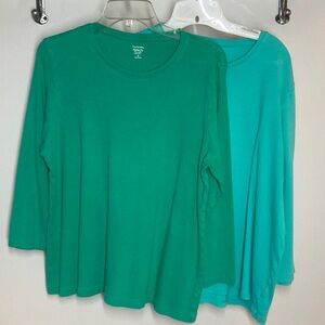 Kim Rogers Perfectly Soft 3/4 Sleeve T-shirts